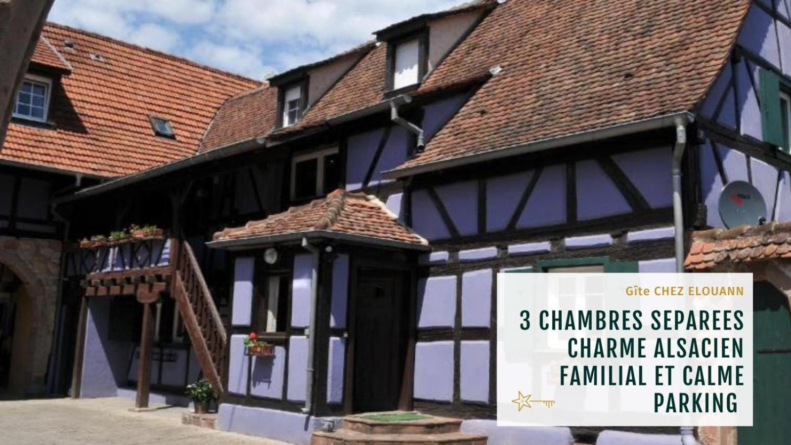 Gite Elouann Familial Spacieux Calme Ebersheim Bagian luar foto